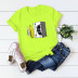 spoof banana bathing fun short-sleeved women s T-shirt NSSN2580