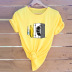 spoof banana bathing fun short-sleeved women s T-shirt NSSN2580