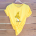 banana spoof Marilyn Monroe short sleeve women s T-shirt NSSN2581