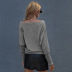 autumn and winter hot sale commuter one-neck sweater pullover  NSAL2597