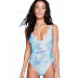 swimsuit sexy letter printing ladies one-piece swimsuit wholesale NSHL2609