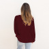 women s autumn new style loose casual long-sleeved round neck pullover ladies sweater  NSSI2723