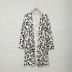 women autumn and winter new style leopard print casual long-sleeved knitted cardigan jacket  NSSI2758