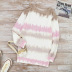 tie-dye sweater women s autumn new style gradient round neck long-sleeved pullover ladies top  NSSI2768
