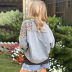 short denim jacket autumn and winter new style long-sleeved leopard stitching casual ladies jacket  NSSI2799