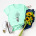 Fun Dandelion Printed Cotton Short-sleeved T-shirt Women NSSN2692