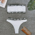 sexy tube top ladies swimsuit bikini split hot selling bikini NSZO2930
