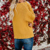 knitted cardigan women s autumn and winter new style twist solid color casual loose sweater jacket  NSSI2935