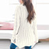 suéter de gran tamaño suéter de moda cárdigan largo suelto suéter de mujer NSSI2937