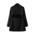 wholesale autumn black back split dress style women s suit jacket NSAM3062