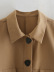 chaqueta de blusa con bolsillo de parche de otoño NSAM3084