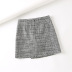  Autumn Asymmetrical Tweed A-line Skirt NSAM3099