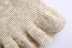  autumn laminated decorative knitted turtleneck vest NSAM3146