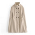 wholesale autumn and winter new women s double-breasted woolen cloak coat  NSAM3147