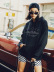 women hot autumn and winter hooded loose letter print sweater NSSN3182