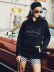 women hot autumn and winter hooded loose letter print sweater NSSN3182