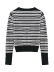 wholesale autumn birdhouse striped V-neck women s knitted cardigan jacket NSAM3253