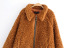 wholesale women s new fleece effect bomber jacket  NSAM3255