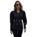  autumn and winter double-breasted blazer women s long sleeves NSDF3275