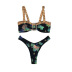 new bikini sexy split swimsuit print swimsuit  NSHL3311