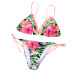 Nuevo traje de baño dividido de la venta caliente del bikini de las señoras impresas NSHL3319