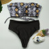 leopard print bikini ladies split high waist bikini swimsuit NSHL3323