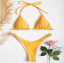 hot-selling bikini with nylon high elastic bag white side lace bikini  NSHL3327