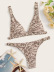 new snake print triangle bikini hot style ladies swimwear  NSHL3347