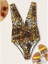 new leopard print sexy one-piece swimsuit hot bikini NSHL3349