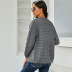 winter sweater flower cardigan bat long-sleeved rib knit plus size cardigan  NSSI3474
