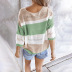 color sweater women new loose nine-point sleeve women s sweater  NSSI3481
