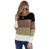  round neck mid-length loose knitted sweater  NSSI3487