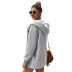 double-faced fleece sweater hooded jacket NSKA3515