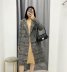wholesale autumn houndstooth double-breasted women s woolen coat jacket  NSAM3546