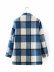 wholesale nuevo blazer cruzado a cuadros de lana para mujer NSAM3551
