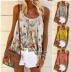 summer new women s butterfly print sling large size loose vest NSYF3652