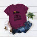 women s printed tops hot abstract short-sleeved T-shirt  NSSN3793