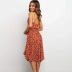  new dress holiday style printed skirt NSYD3902