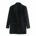 wholesale autumn super long women s casual suit jacket  NSAM3911