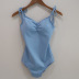  fashion solid color one-piece hot spring swimsuit  NSHL3943
