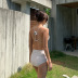 nuevo traje de baño para mujer sexy bikini dividido nuevo traje de baño bikini de sujeción NSHL3944