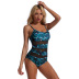  sexy lace covering belly slimming one-piece swimsuit   NSHL3959