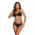 Nuevo traje de baño bikini de estilo caliente de color sólido traje de baño de bikini de tres puntos sexy NSHL3960