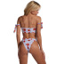 Nuevo traje de baño dividido bikini de tres puntos con espalda hermosa triángulo sexy NSHL3994