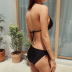 mujer bikini natación aguas termales traje de baño sexy traje de baño sin espalda NSHL4005