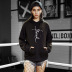 autumn and winter women s hooded sweater belief cross letters sweater NSSN4040