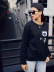 new autumn and winter women s round neck long sleeve street casual NSSN4051