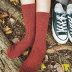 autumn and winter new thickened middle tube rabbit wool socks drawstring warm women s socks wholesale NSFN4061