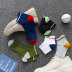 Nuevos calcetines de barco de color de malla de algodón para hombres de primavera y verano calcetines cortos casuales de tubo NSFN4083