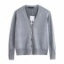 wholesale autumn buttoned women s knitted cardigan jacket  NSAM4203